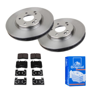 ATE Bremsesæt, skivebremser 142022119 foraksel ventileret 300mm 28mm for MERCEDES-BENZ CHRYSLER