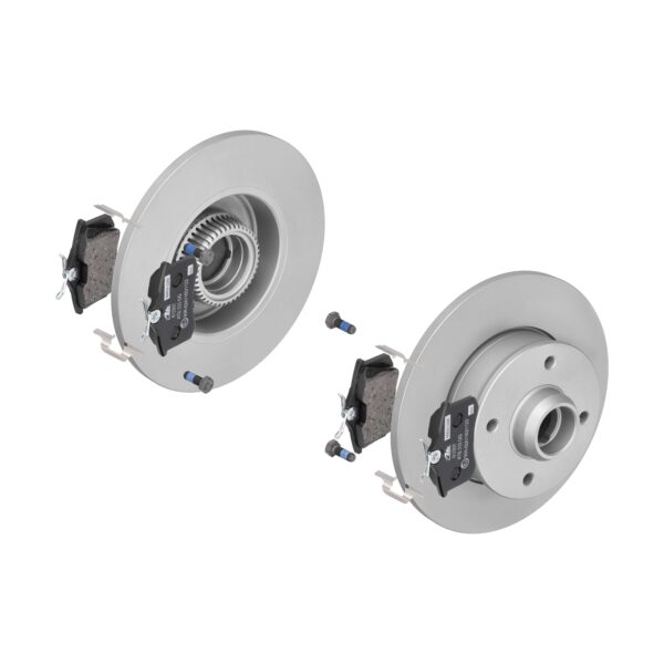 ATE Bremsesæt, skivebremser 142022125 bagaksel fuld 226mm 10mm for PEUGEOT VAG SEAT