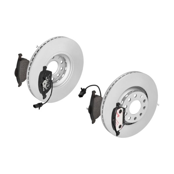 ATE Bremsesæt, skivebremser 142022139 foraksel ventileret 312mm 25mm for VAG SKODA