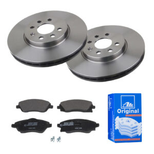 ATE Bremsesæt, skivebremser 142022141 foraksel ventileret 280mm 25mm for OPEL VAUXHALL
