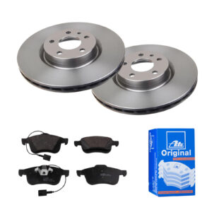 ATE Bremsesæt, skivebremser 142022145 foraksel ventileret 284mm 22mm for VAUXHALL OPEL FIAT