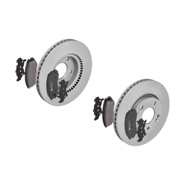 ATE Bremsesæt, skivebremser 142022165 foraksel ventileret 280mm 26mm for HYUNDAI KIA