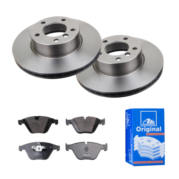 ATE Bremsesæt, skivebremser 142022168 foraksel ventileret 300mm 24mm for BMW