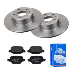 ATE Bremsesæt, skivebremser 142022185 bagaksel fuld 251mm 10mm for FIAT