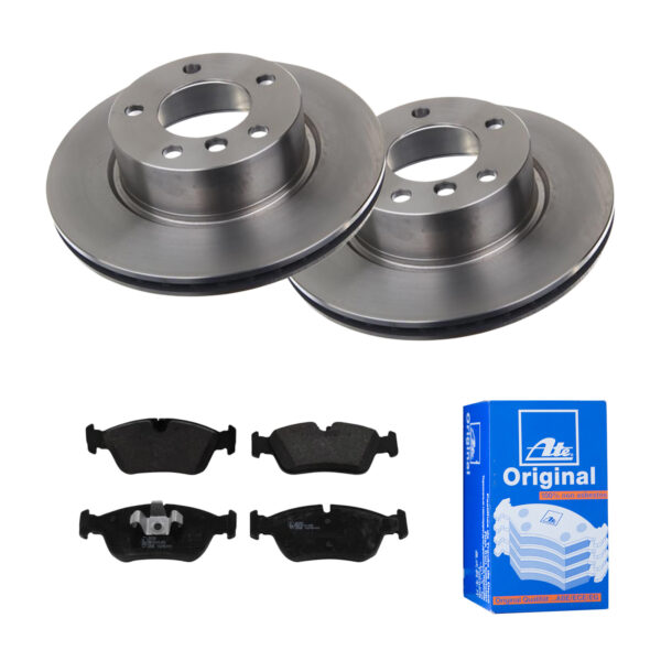ATE Bremsesæt, skivebremser 142022196 foraksel ventileret 292mm 22mm for BMW