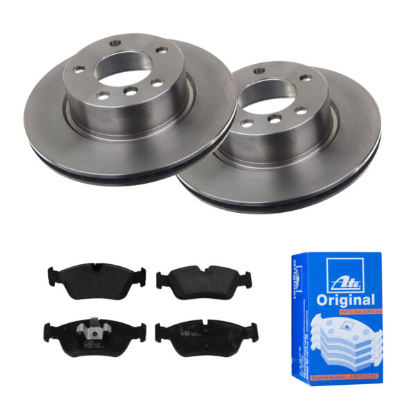 ATE Bremsesæt, skivebremser 142022199 foraksel ventileret 292mm 22mm for BMW
