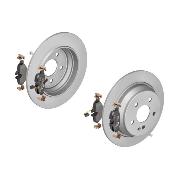 ATE Bremsesæt, skivebremser 142022211 bagaksel fuld 296mm 10mm for MERCEDES-BENZ
