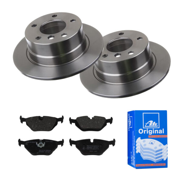 ATE Bremsesæt, skivebremser 142022223 bagaksel fuld 272mm 10mm for SAAB BMW ROVER