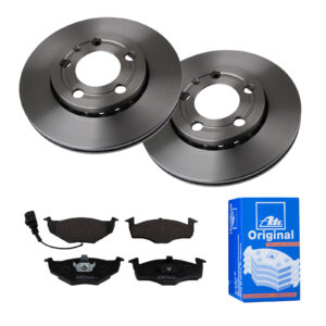 ATE Bremsesæt, skivebremser 142022245 foraksel ventileret 239mm 18mm for VAG SKODA