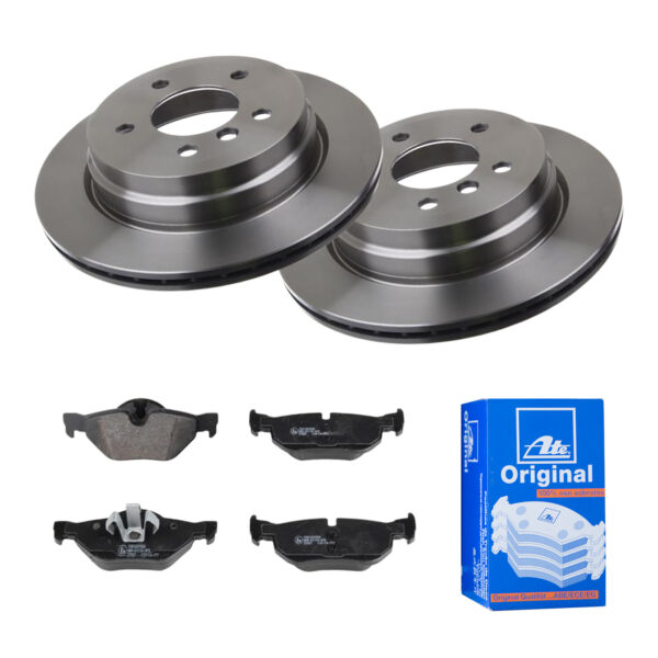 ATE Bremsesæt, skivebremser 142022258 bagaksel ventileret 300mm 20mm for BMW