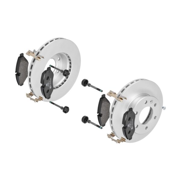 ATE Bremsesæt, skivebremser 142022268 foraksel ventileret 300mm 28mm for MERCEDES-BENZ CHRYSLER VAG