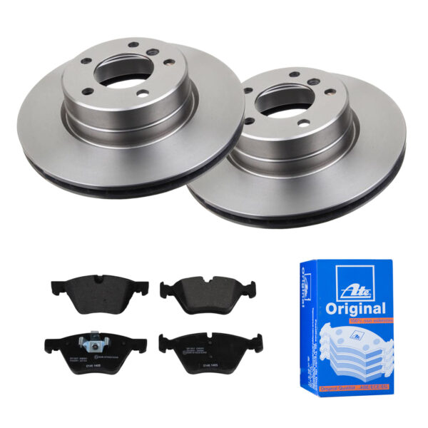ATE Bremsesæt, skivebremser 142022269 foraksel ventileret 310mm 24mm for BMW