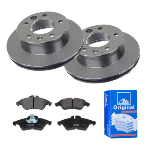 ATE Bremsesæt, skivebremser 142022275 foraksel ventileret 276mm 22mm for MERCEDES-BENZ VAG
