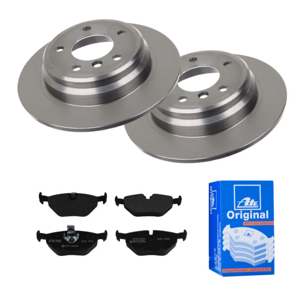ATE Bremsesæt, skivebremser 142022283 bagaksel fuld 298mm 10mm for BMW