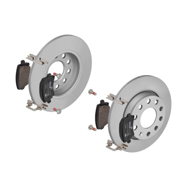 ATE Bremsesæt, skivebremser 142022289 bagaksel fuld 255mm 12mm for VAG SKODA SEAT