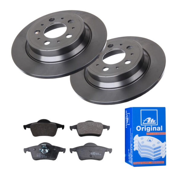 ATE Bremsesæt, skivebremser 142022346 bagaksel fuld 288mm 11mm for VOLVO