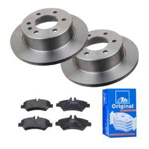 ATE Bremsesæt, skivebremser 142022356 bagaksel fuld 298mm 16mm for MERCEDES-BENZ VAG