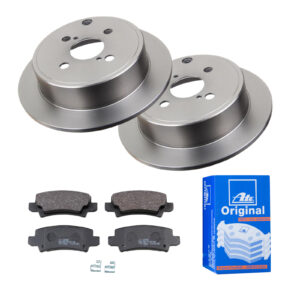 ATE Bremsesæt, skivebremser 142022367 bagaksel fuld 258mm 9mm for TOYOTA