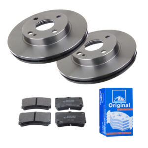 ATE Bremsesæt, skivebremser 142022370 foraksel ventileret 235mm 22mm for MAZDA KIA