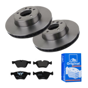 ATE Bremsesæt, skivebremser 142022382 foraksel ventileret 324mm 30mm for BMW
