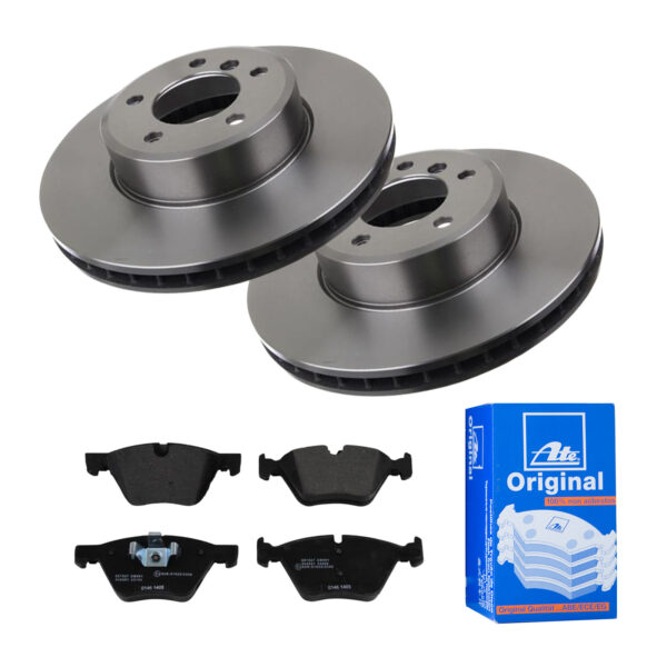 ATE Bremsesæt, skivebremser 142022384 foraksel ventileret 324mm 30mm for BMW