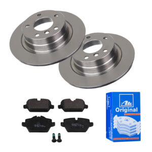 ATE Bremsesæt, skivebremser 142022387 bagaksel fuld 296mm 10mm for BMW MINI