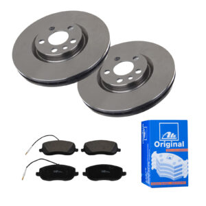 ATE Bremsesæt, skivebremser 142022423 foraksel ventileret 285mm 28mm for PEUGEOT CITROËN FIAT