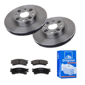 ATE Bremsesæt, skivebremser 142022438 foraksel ventileret 258mm 24mm for FORD MAZDA