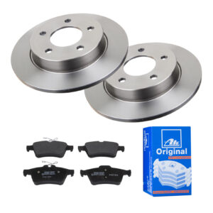 ATE Bremsesæt, skivebremser 142022439 bagaksel fuld 265mm 11mm for FORD VAUXHALL VOLVO SAAB GENERAL MOTORS MAZDA