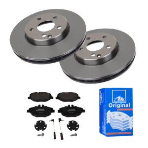 ATE Bremsesæt, skivebremser 142022440 foraksel ventileret 295mm 28mm for MERCEDES-BENZ