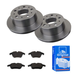 ATE Bremsesæt, skivebremser 142022443 foraksel ventileret 304mm 28mm for PEUGEOT CITROËN FIAT TOYOTA