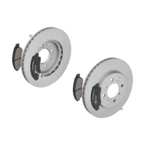 ATE Bremsesæt, skivebremser 142022451 foraksel ventileret 258mm 21mm for HONDA