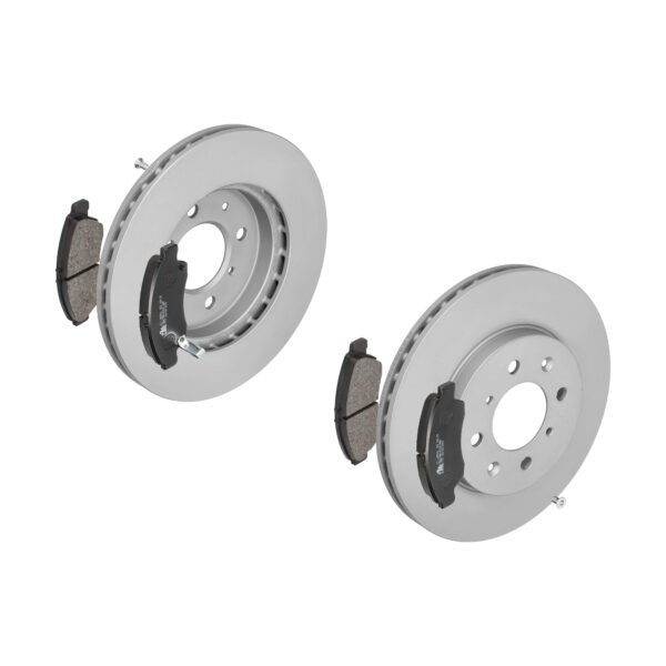 ATE Bremsesæt, skivebremser 142022451 foraksel ventileret 258mm 21mm for HONDA