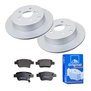 ATE Bremsesæt, skivebremser 142022465 bagaksel fuld 290mm 10mm for TOYOTA