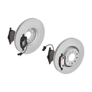 ATE Bremsesæt, skivebremser 142022496 foraksel ventileret 312mm 25mm for VAG SKODA