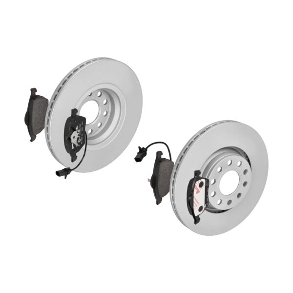 ATE Bremsesæt, skivebremser 142022496 foraksel ventileret 312mm 25mm for VAG SKODA