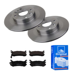 ATE Bremsesæt, skivebremser 142022501 bagaksel fuld 251mm 9mm for MAZDA