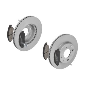 ATE Bremsesæt, skivebremser 142022507 foraksel ventileret 240mm 21mm for HONDA