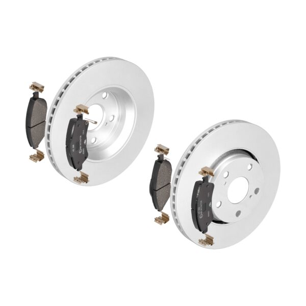 ATE Bremsesæt, skivebremser 142022511 foraksel ventileret 295mm 26mm for TOYOTA