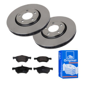 ATE Bremsesæt, skivebremser 142022518 foraksel ventileret 302mm 28mm for CHRYSLER