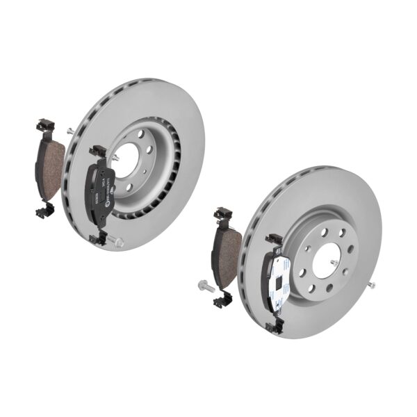 ATE Bremsesæt, skivebremser 142022545 foraksel ventileret 284mm 22mm for OPEL FIAT VAUXHALL