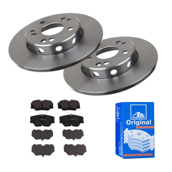 ATE Bremsesæt, skivebremser 142022551 foraksel fuld 284mm 12mm for MERCEDES-BENZ