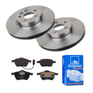 ATE Bremsesæt, skivebremser 142022561 foraksel ventileret 313mm 25mm for FORD SEAT VAG