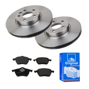 ATE Bremsesæt, skivebremser 142022562 foraksel ventileret 313mm 25mm for FORD VAG SEAT