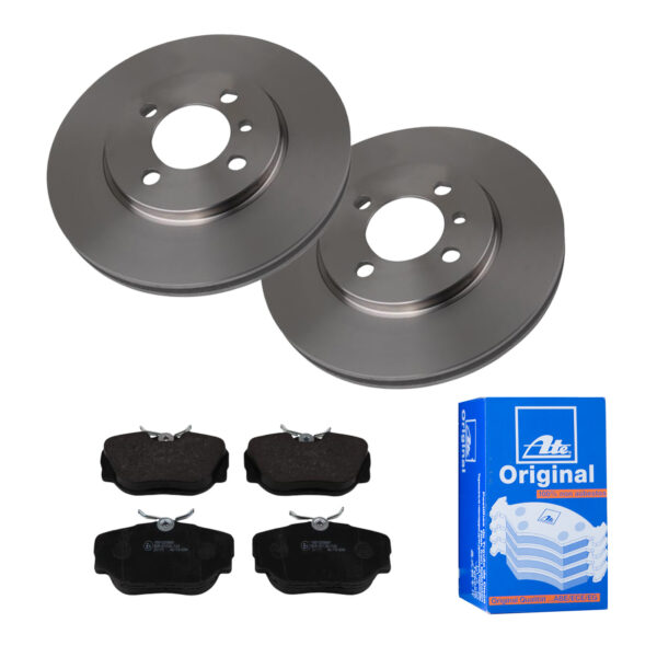 ATE Bremsesæt, skivebremser 142022566 foraksel ventileret 260mm 22mm for BMW