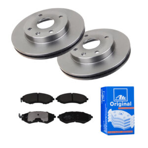ATE Bremsesæt, skivebremser 142022581 foraksel ventileret 256mm 24mm for DAEWOO CHEVROLET