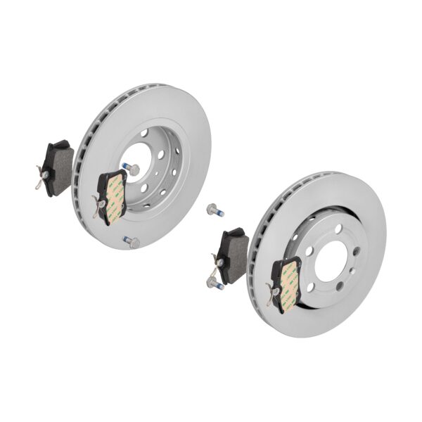 ATE Bremsesæt, skivebremser 142022582 bagaksel ventileret 256mm 22mm for PEUGEOT CITROËN VAG SEAT SKODA