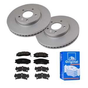 ATE Bremsesæt, skivebremser 142022599 foraksel ventileret 296mm 29mm for CHEVROLET VAUXHALL OPEL