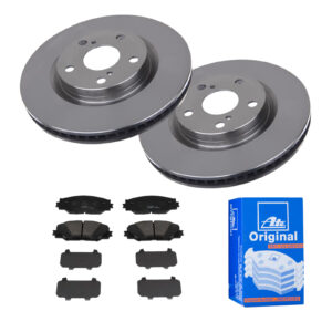 ATE Bremsesæt, skivebremser 142022601 foraksel ventileret 296mm 28mm for LEXUS TOYOTA