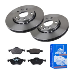 ATE Bremsesæt, skivebremser 142022603 foraksel ventileret 280mm 24mm for RENAULT DACIA NISSAN